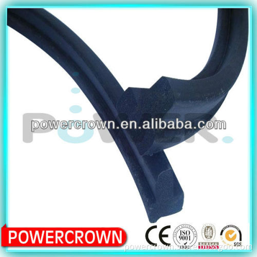 thermal insulation foam epdm rubber strips/heat isulation rubber foam pipe